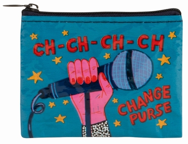 CH-CH-CH-CH CHANGE PURSE - GELDBRSE BLUE Q