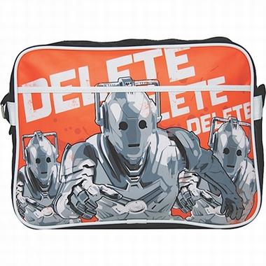 DOCTOR WHO - RETRO SCHULTERTASCHE CYBERMAN auf einer Grwihl Wunschliste / Geschenkidee